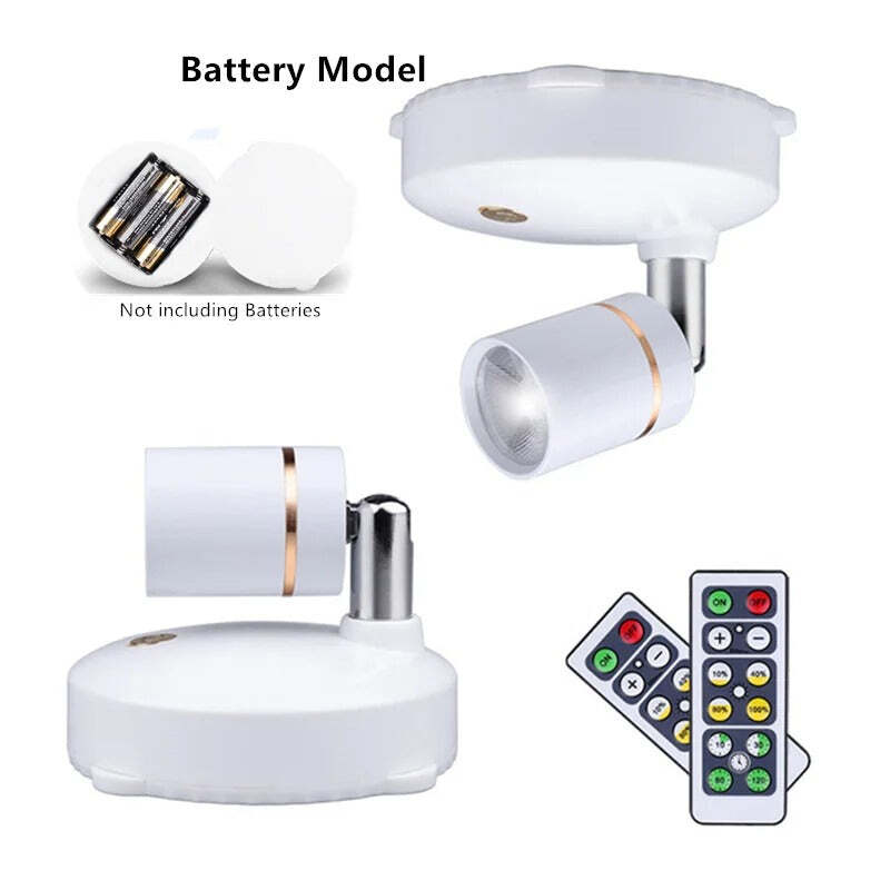 Wireless LED Spotlight Bright Light Exactly Where You Need It